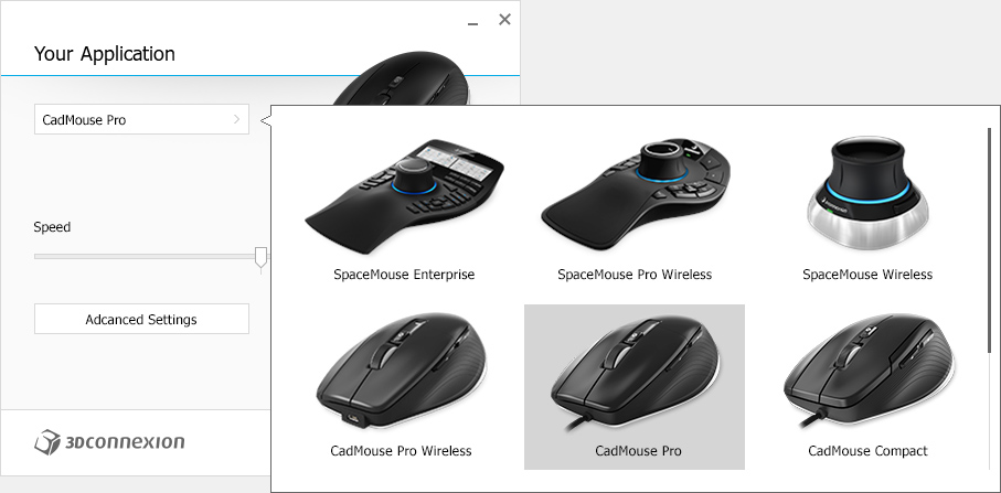 3DxWare CadMouse Pro