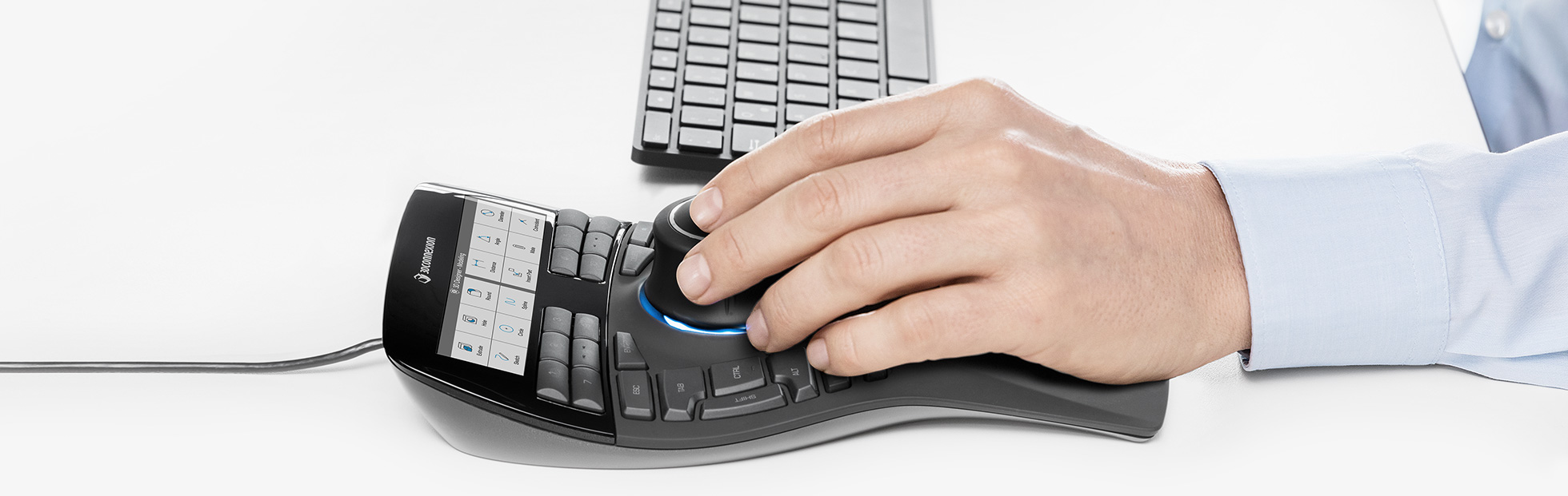 SpaceMouse Enterprise Ergonomics