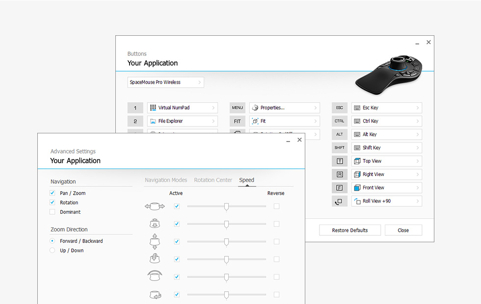 SpaceMouse Pro Wireless 3Dconnexion